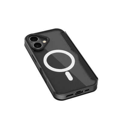Apple iPhone 17 Case M-Safe Charging Feature Raptic Air Folio Transparent Card Holder Cover Case - 9