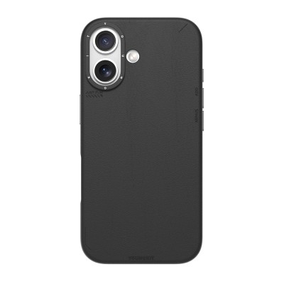 Apple iPhone 17 Case M-safe Charging Feature Simple Matte Leather Pattern Youngkit Tech Fashion Series Cover - 4