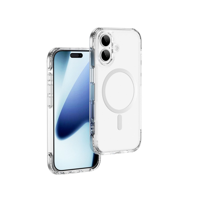 Apple iPhone 17 Case M-safe Charging Feature Wiwu MCC-702 Titanium Pro Series Hard PC Cover - 3