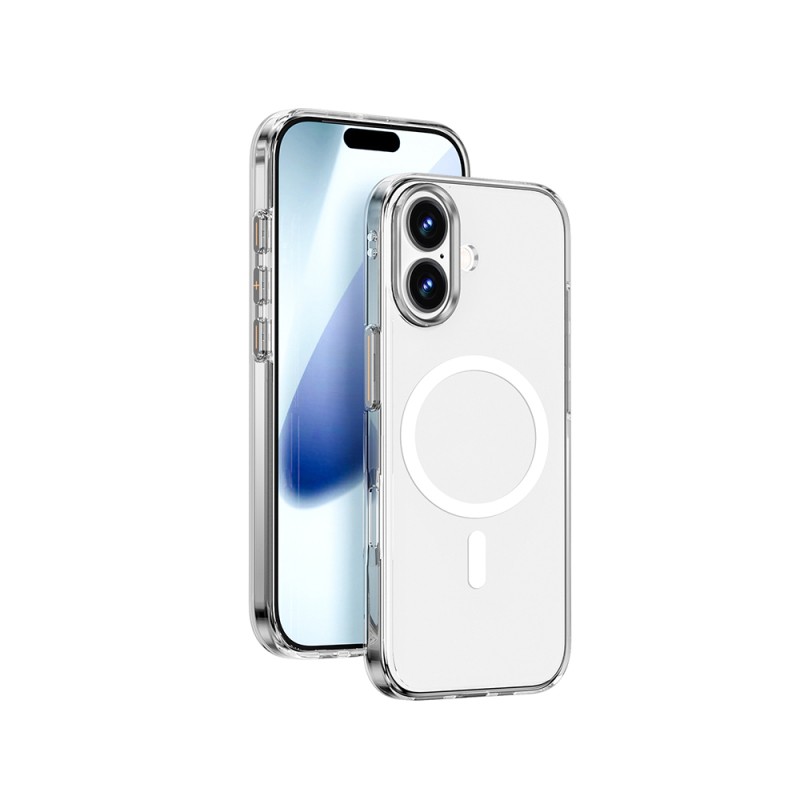 Apple iPhone 17 Case M-safe Charging Feature Wiwu YXK-208 Invisible Ultra Hard PC Cover - 2