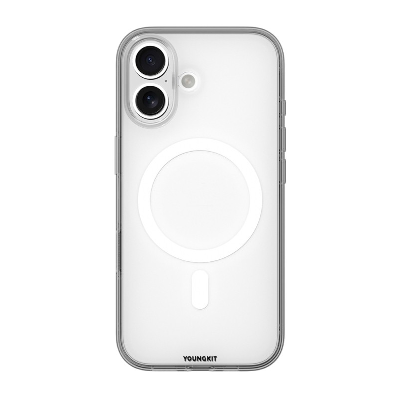 Apple iPhone 17 Case M-safe Charging Feature Youngkit Clear Series Cover - 1