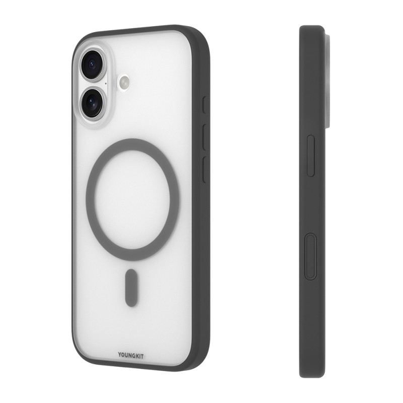 Apple iPhone 17 Case M-safe Charging Feature Youngkit Clear Series Cover - 5
