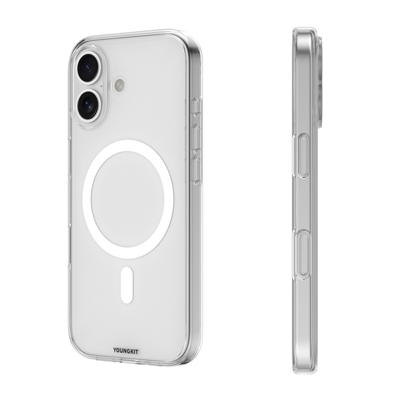Apple iPhone 17 Case M-safe Charging Feature Youngkit Clear Series Cover - 6