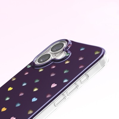 Apple iPhone 17 Case M-Safe Charging Feature Zore Paris Axen Hard PC Cover - 15