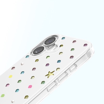Apple iPhone 17 Case M-Safe Charging Feature Zore Paris Axen Hard PC Cover - 23