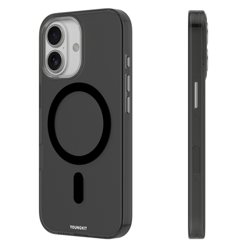 Apple iPhone 17 Case M-safe Charging Transparent Youngkit Crystal Shield Series Cover - 5