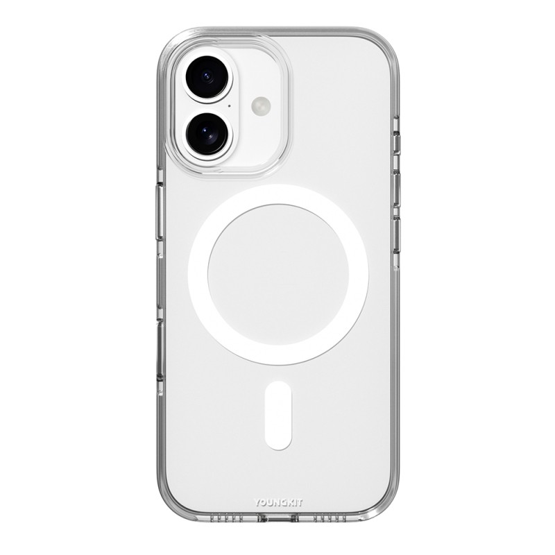 Apple iPhone 17 Case M-safe Charging Transparent Youngkit Crystal Shield Series Cover - 3