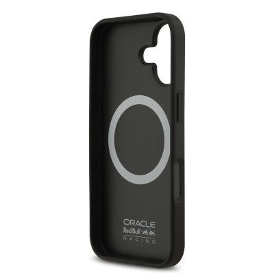 Apple iPhone 17 Case Redbull Original Licensed M-safe Charging Carbon Fiber Shining Logo Cover - 7