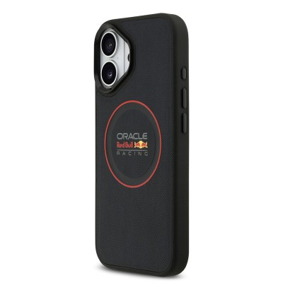 Apple iPhone 17 Case Redbull Original Licensed M-safe Charging Feature Red Ring and Logo Embossed PU Leather Cover (PHOTO WILL BE ADDED) - 3
