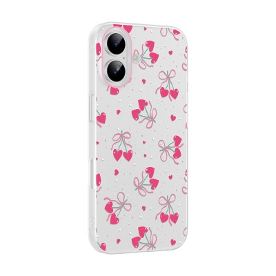 Apple iPhone 17 Case with Camera Protector, Patterned Zore Clip Cover - 6