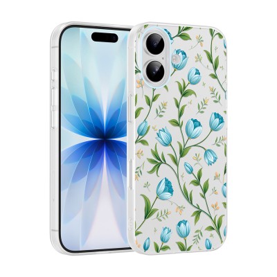 Apple iPhone 17 Case with Camera Protector, Patterned Zore Clip Cover - 4
