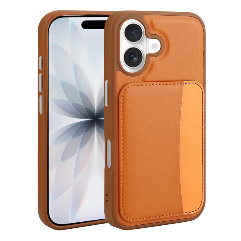 Apple iPhone 17 Case with Card Holder Zore X-Card Silicone Cover - 8