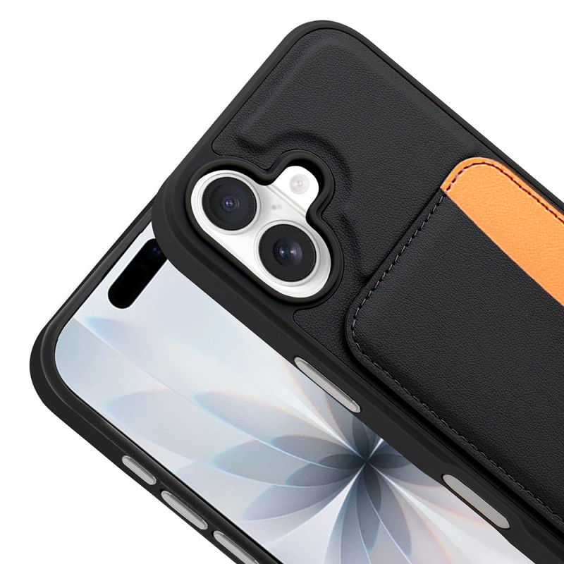 Apple iPhone 17 Case with Card Holder Zore X-Card Silicone Cover - 15