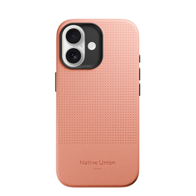 Apple iPhone 17 Case with M-safe Charging Feature, Leather Texture, Native Union 2025 Active Series Cover - Native Union