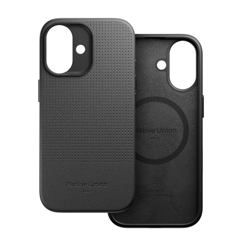 Apple iPhone 17 Case with M-safe Charging Feature, Leather Texture, Native Union 2025 Active Series Cover - 9