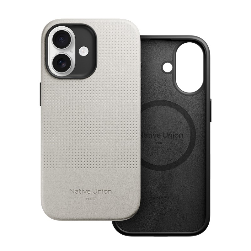 Apple iPhone 17 Case with M-safe Charging Feature, Leather Texture, Native Union 2025 Active Series Cover - 13