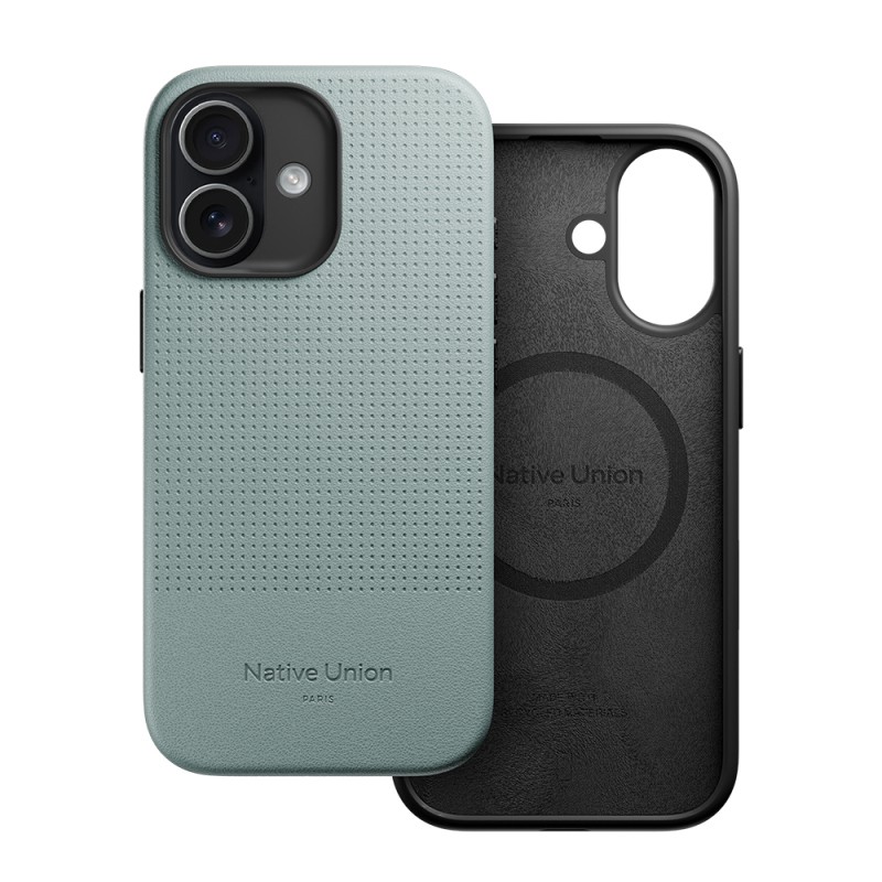 Apple iPhone 17 Case with M-safe Charging Feature, Leather Texture, Native Union 2025 Active Series Cover - 18