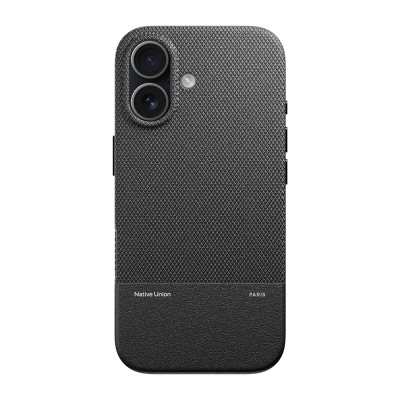 Apple iPhone 17 Case with M-safe Charging Feature, Leather Textured Native Union RE Classic Series Cover - 5