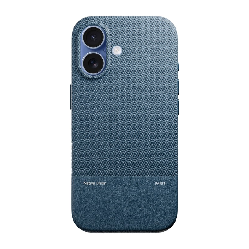 Apple iPhone 17 Case with M-safe Charging Feature, Leather Textured Native Union RE Classic Series Cover - 6