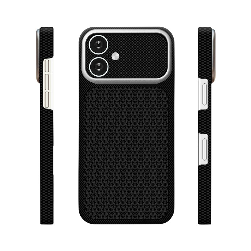 Apple iPhone 17 Case with M-Safe Charging Feature, Zore Paris Nexel Hard PC Cover - 5