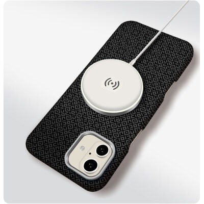 Apple iPhone 17 Case with M-Safe Charging Feature, Zore Paris Vax Hard PC Cover - 4
