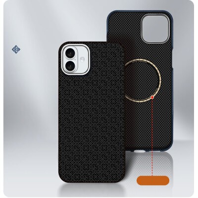 Apple iPhone 17 Case with M-Safe Charging Feature, Zore Paris Vax Hard PC Cover - 8