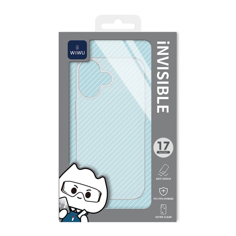 Apple iPhone 17 Case Wiwu YXK-206 Invisible Hard PC Cover - 5