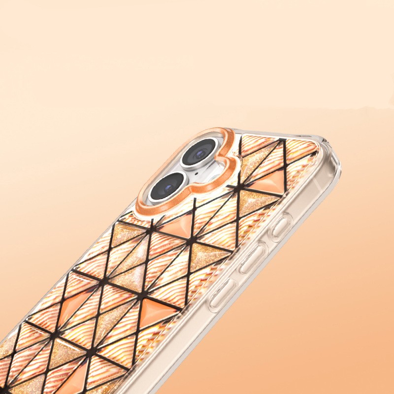 Apple iPhone 17 Case – Zore Paris Kairo TPU Cover with 3D Ice Block Pattern - 4