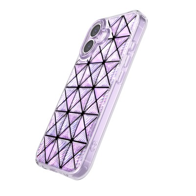 Apple iPhone 17 Case – Zore Paris Kairo TPU Cover with 3D Ice Block Pattern - 21