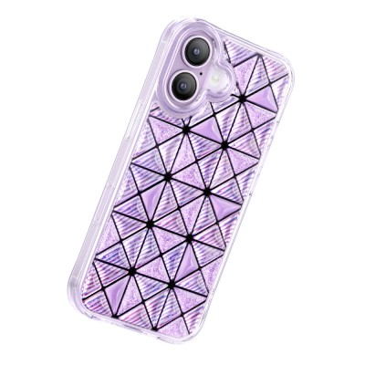 Apple iPhone 17 Case – Zore Paris Kairo TPU Cover with 3D Ice Block Pattern - 22