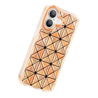 Apple iPhone 17 Kılıf 3D Buz Blok Desenli Zore Paris Kairo TPU Kapak - 3