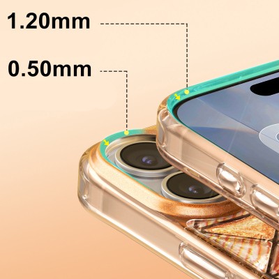 Apple iPhone 17 Kılıf 3D Buz Blok Desenli Zore Paris Kairo TPU Kapak - 7