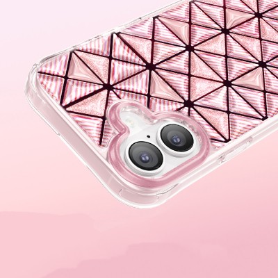 Apple iPhone 17 Kılıf 3D Buz Blok Desenli Zore Paris Kairo TPU Kapak - 16