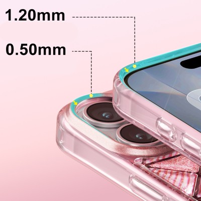 Apple iPhone 17 Kılıf 3D Buz Blok Desenli Zore Paris Kairo TPU Kapak - 17