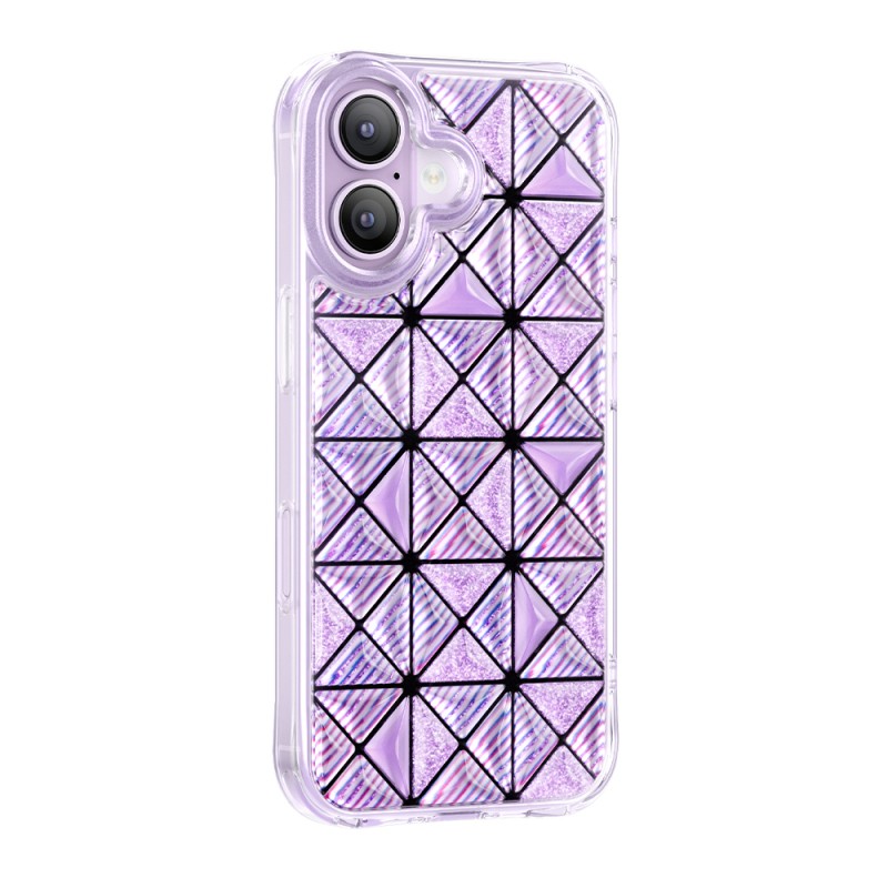 Apple iPhone 17 Kılıf 3D Buz Blok Desenli Zore Paris Kairo TPU Kapak - 20