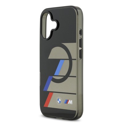 Apple iPhone 17 Kılıf BMW Orjinal Lisanslı M-safe Şarj Özellikli IML Baskılı Üç Renkli M Dizayn Kapak - 7