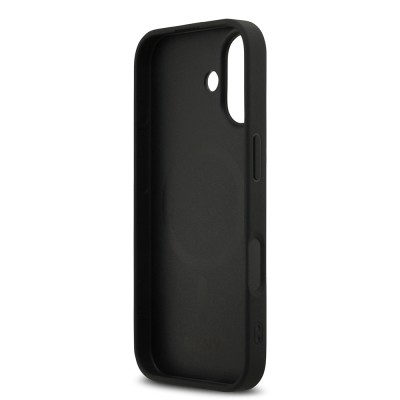 Apple iPhone 17 Kılıf DKNY Orjinal Lisanslı M-safe Şarj Özellikli 3D Yazılı Izgara Desenli Kapak - 8