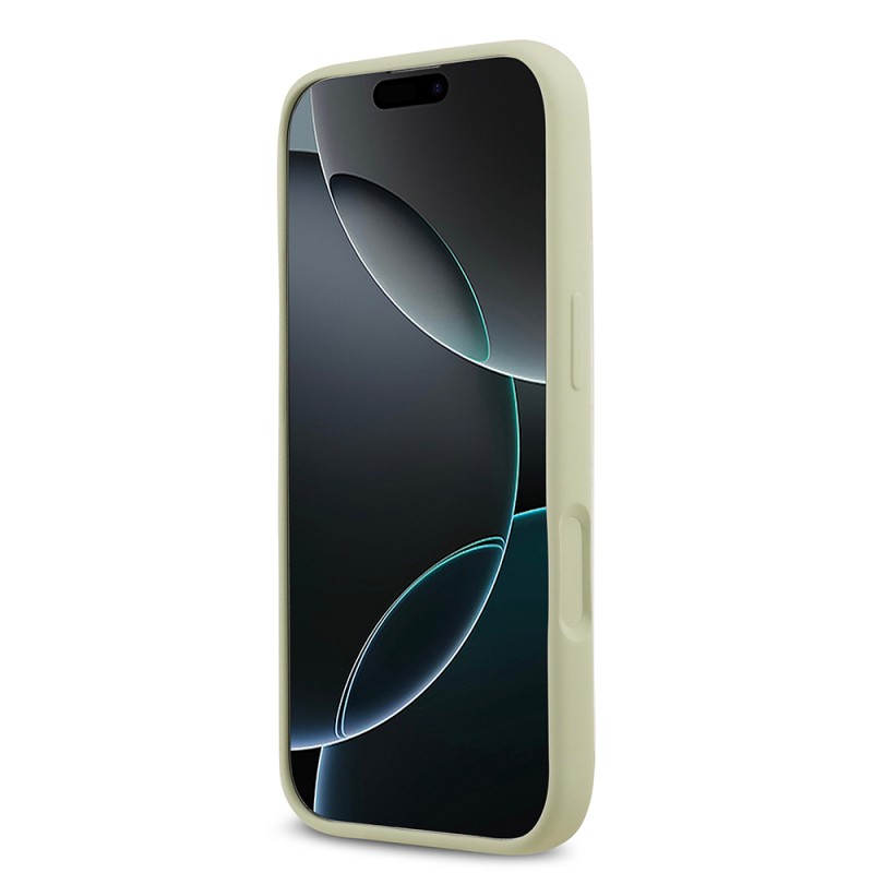 Apple iPhone 17 Kılıf Guess Orjinal Lisanslı Grained Yazı Logolu Kapak - 30