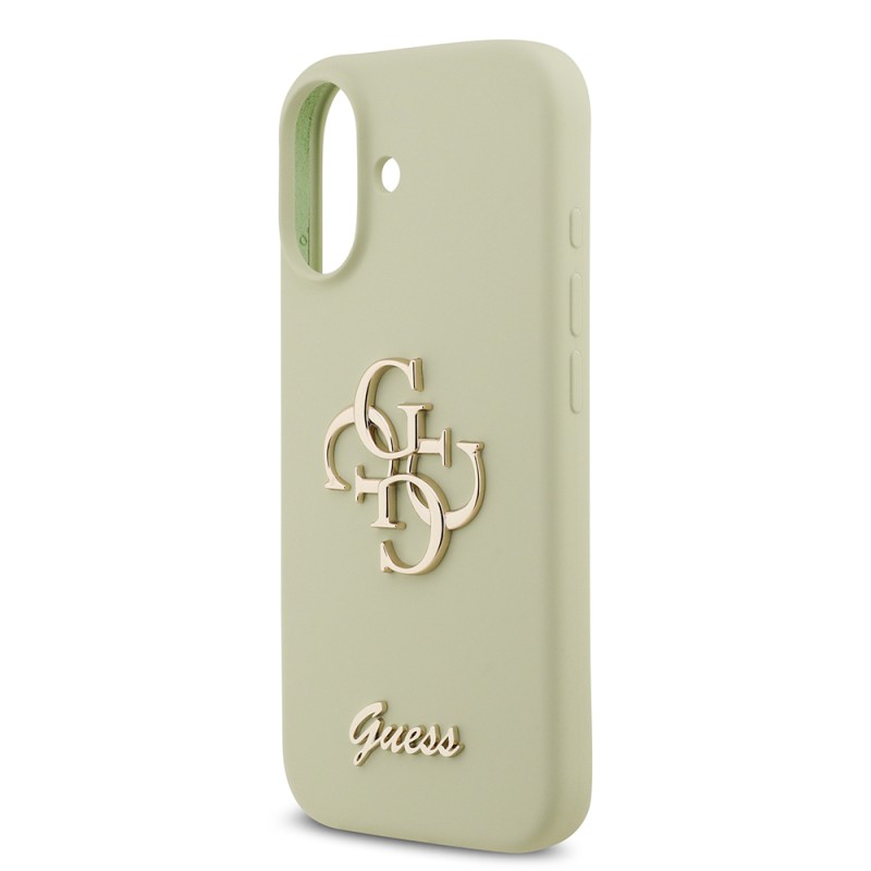Apple iPhone 17 Kılıf Guess Orjinal Lisanslı Grained Yazı Logolu Kapak - 31