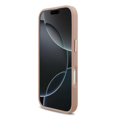 Apple iPhone 17 Kılıf Lacoste Orjinal Lisanslı M-safe Şarj Özellikli Champs Elysees PU Deri Tasarımlı Kapak - 14