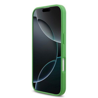 Apple iPhone 17 Kılıf Lacoste Orjinal Lisanslı M-safe Şarj Özellikli PU Pike Desenli Metal Logolu Kartlıklı Kapak - 26