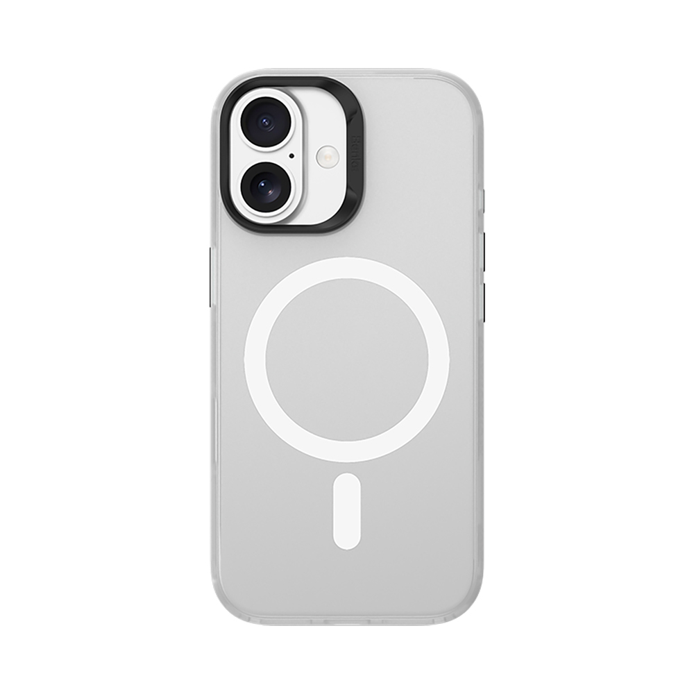 Apple iPhone 17 Kılıf M-safe Şarj Özellikli Benks Lucid Armor Kapak - Beyaz