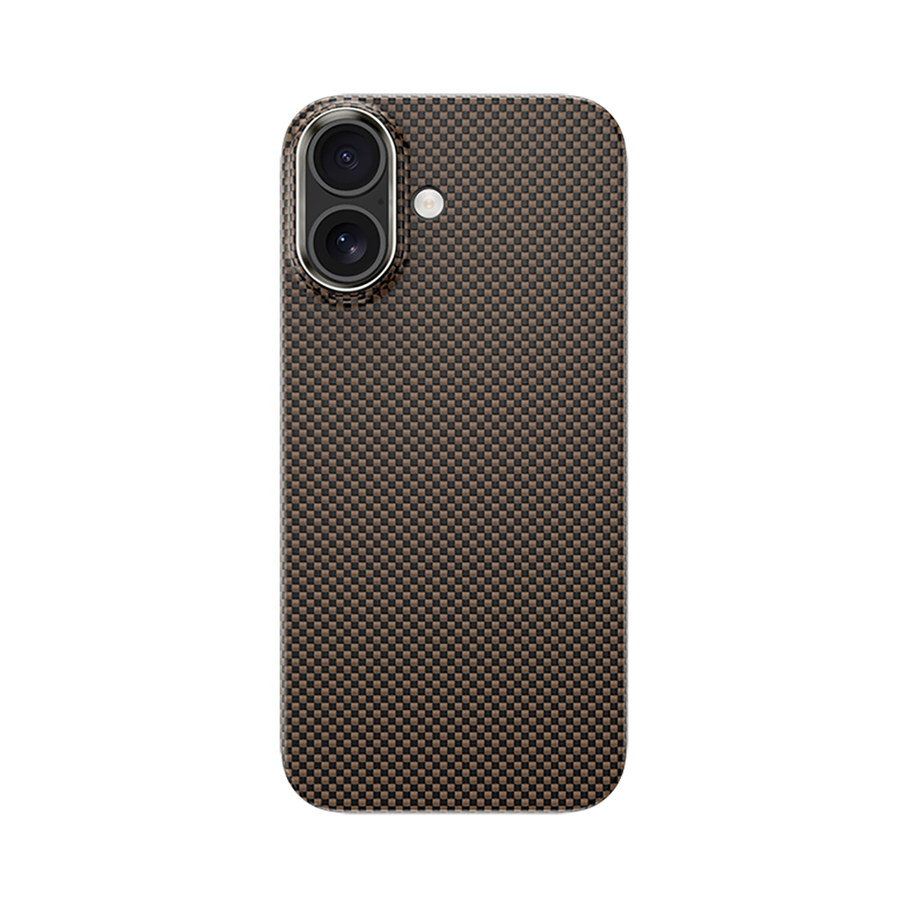 Apple iPhone 17 Kılıf M-safe Şarj Özellikli Benks Yeni Seri ArmorTint ArmorAir Kevlar Kapak - Gold