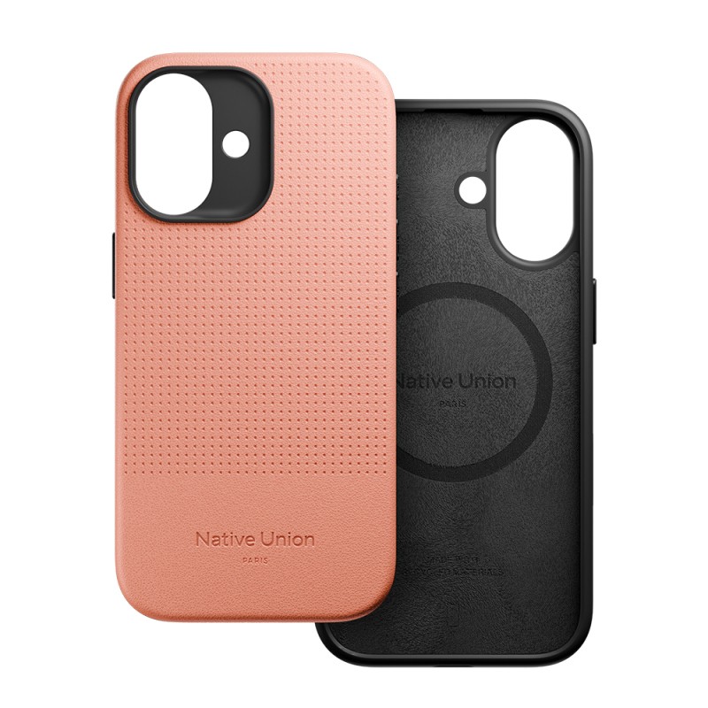 Apple iPhone 17 Kılıf M-safe Şarj Özellikli Deri Dokulu Native Union 2025 Active Serisi Kapak - 4
