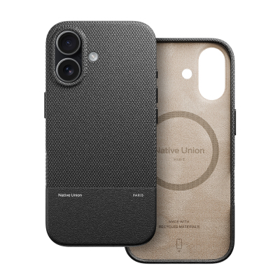 Apple iPhone 17 Kılıf M-safe Şarj Özellikli Deri Dokulu Native Union RE Classic Serisi Kapak - Native Union