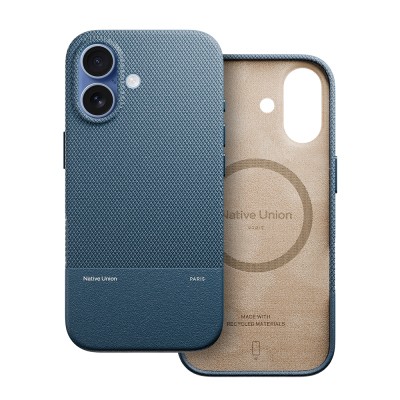 Apple iPhone 17 Kılıf M-safe Şarj Özellikli Deri Dokulu Native Union RE Classic Serisi Kapak - 2