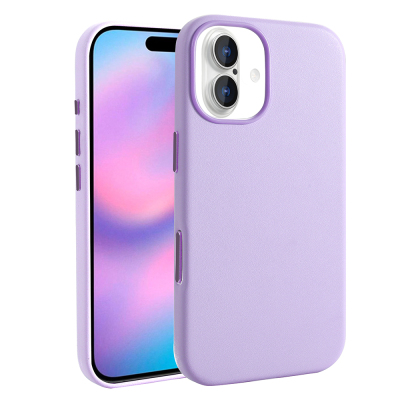 Apple iPhone 17 Kılıf M-safe Şarj Özellikli PU Deri Görünümlü Zore Kupra Kapak - Zore