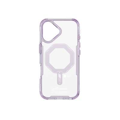 Apple iPhone 17 Kılıf M-safe Şarj Özellikli Şeffaf Airbag Tasarımlı Skinarma Saido Mag-Charge Kapak - 8