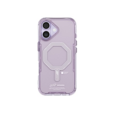 Apple iPhone 17 Kılıf M-safe Şarj Özellikli Şeffaf Airbag Tasarımlı Skinarma Saido Mag-Charge Kapak - 4