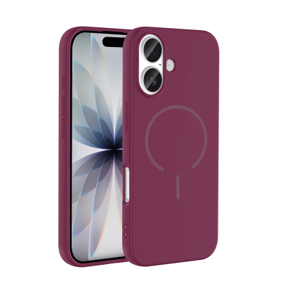 Apple iPhone 17 Kılıf M-safe Şarj Özellikli Zore Meta Kapak - Zore